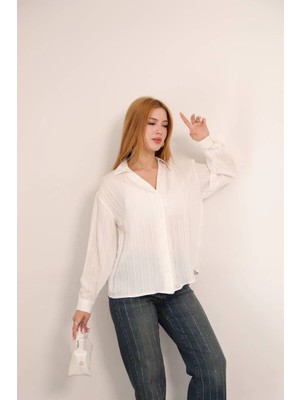 bebekokusu Kendinden Çizgili London Gömlek