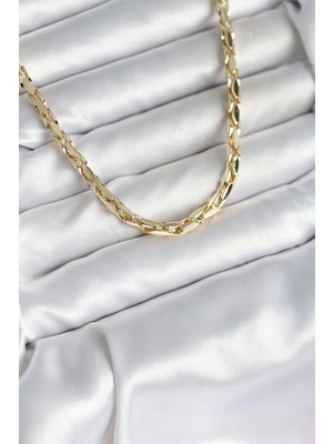 bebekokusu Tegan Pirinç Gold Renk 60 cm Zincir Kadın Kolye TG27BKO10600