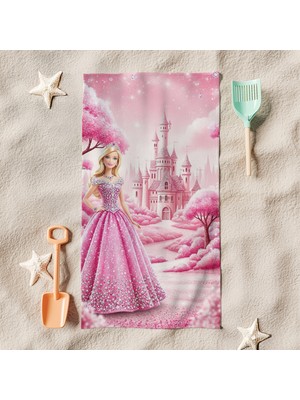 Barbie Plaj Havlusu M7