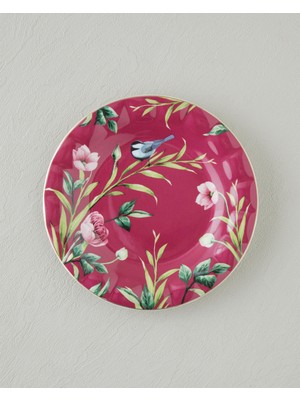 English Home Vanilla New Bone China Pasta Tabağı 20 cm Mor