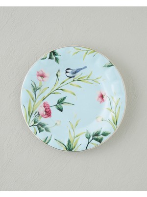 English Home Vanilla New Bone China Pasta Tabağı 20 cm Açık Mavi