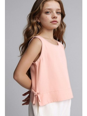 DeFacto Kısa Kollu Bluz Kız ÇOCUK H1210A826SM