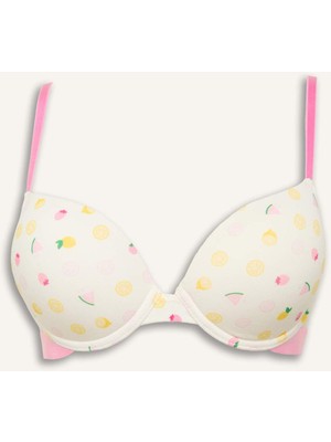 DeFacto Meyve Desenli Kaplı Pedli Balenli BRA H4859AX26SP