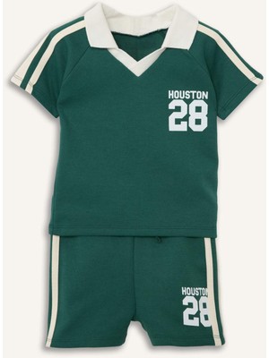 DeFacto Relaxed Fit Baskılı 2li Takım Erkek BEBEK H1978A526SM