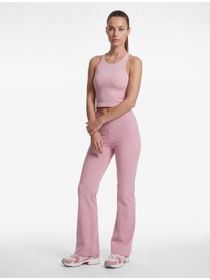 Koton Yüksek Bel Slim Fit Ispanyol Paça Spor Tayt