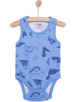 Hellobaby Erkek Bebek Body Bisiklet Yaka Sleeveless
