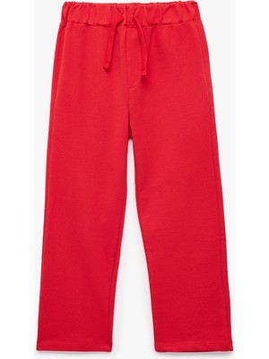 Koton Pamuklu Beli Bağcıklı Basic Eşofman Altı