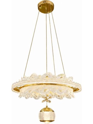 Eray Aydınlatma 10502-1 Tek Toplu LED Gold Avize