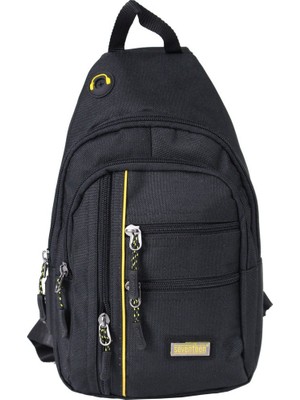 Seventeen Tek Omuz Askılı Polyester Sırt - Göğüs Çantası - Body Bag 3473