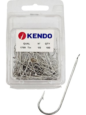 Kendo Tin İğne 100 Adet 11 Numara Balıkçılık İçin Dayanıklı Malzeme ile Üretilmiştir