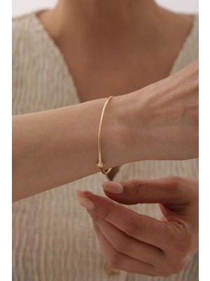 Yavuz Kuyumculuk 14 Ayar Altın Bombe Kelepçe