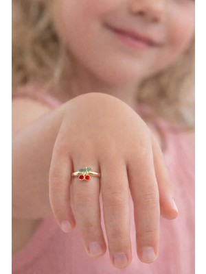 Yavuz Kuyumculuk 14 Ayar Altın Kiraz Çocuk Yüzük