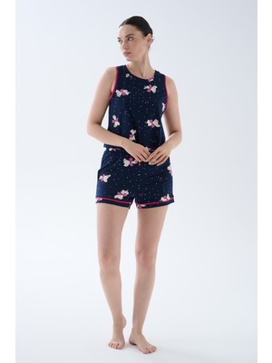 Hays Kadın Pamuklu Atletli  Şortlu Pijama Takımı