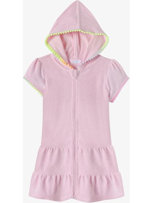 Penti Pembe Kız Çocuk Sweet Pastel Pink Towel Kaftan