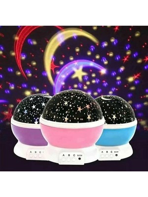 Midas Toptan Home Projeksiyonlu Dönen Star Master Lamba