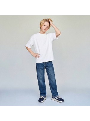 La’ciel Paris Buggy Lacivert Denim Jeans
