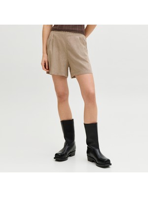 Jack & Jones Kadin Yüksek Bel Bol Kalip Sort - Almira