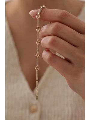 Yavuz Kuyumculuk 14 Ayar Altın Dorika Toplu Modern Bileklik