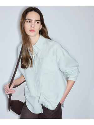 İpekyol Asimetrik Burgulu Gömlek IS1260025369013