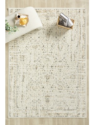 Mariesse Home Asır Serisi Vintage Modern Dokuma Salon Oturma Odası Halısı