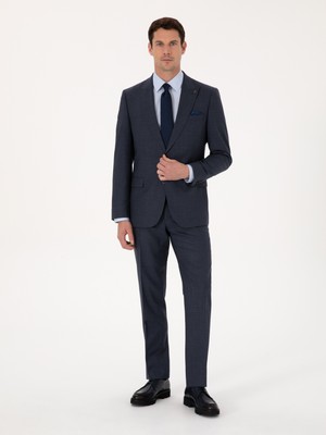 Cacharel Erkek Lacivert Slim Fit Takım Elbise 50325470-VR033