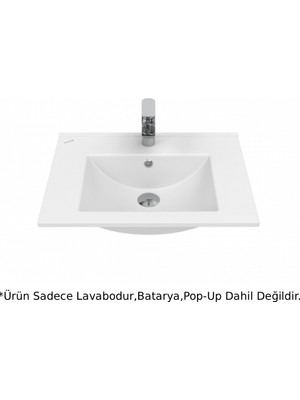 Creavit SU060 Su Etajerli Lavabo Beyaz 60CM
