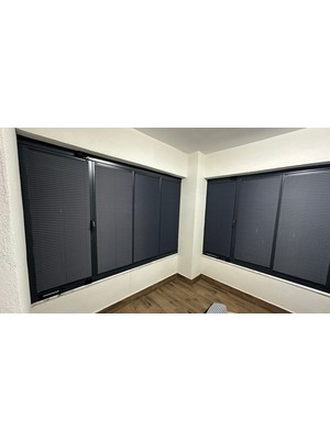 Varol Plise Antrasit Plise Perde