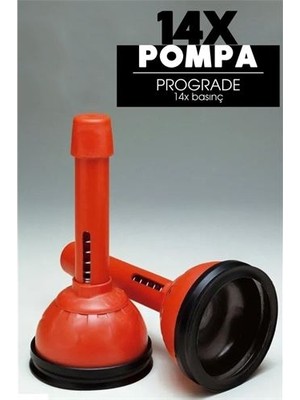 DS LLC Turk Prograde Pistonlu 14X Lavabo Gider Açıcı Pompa DSLLC-2335Y6