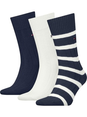Tommy Hilfiger Th Men Sock 3p Gıftb Erkek Siyah Çorap - S701235377