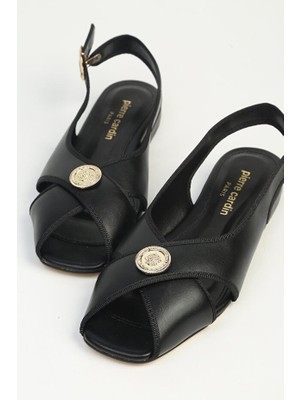 Pierre Cardin Kadın Düz Babet Sandalet PC-7821