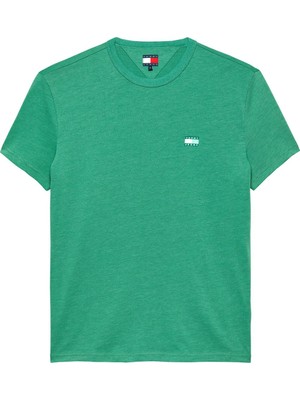 Vans Tjm Reg Badge Tee Ext Erkek Yeşil T-Shirt - DM0DM22667