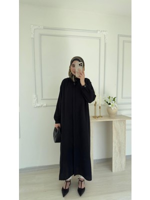 Molly Nelly Kadın Uzun Yazlık Muslin Ince Tunik Bordo Pardesü