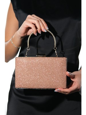 Luvi Herold Rose Simli Kadın Abiye Çanta