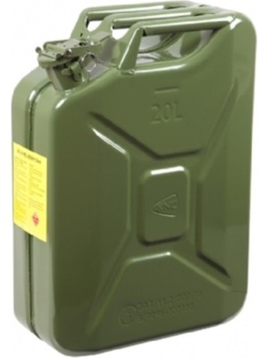 PremiumPort 20LT Metal Yakıt Bidonu, Dayanıklı ve Güvenilir Depolama Çözümü