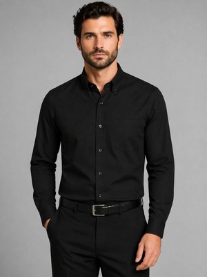 Advante Klasik Regular Fit Uzun Kol Pamuklu Erkek Gömlek 7631