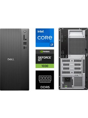Dell Tower Intel Core I7-14700 ECT1250-K0428 48GB 4tb Gt 1030 2gb Freedos Masaüstü Bilgisayar