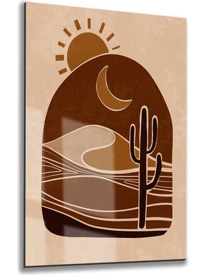 Tink Modern Dekoratif Tablo, Cam Görünümlü, Yapışkanlı, Kolay Montaj, Uv Baskılı TT1005