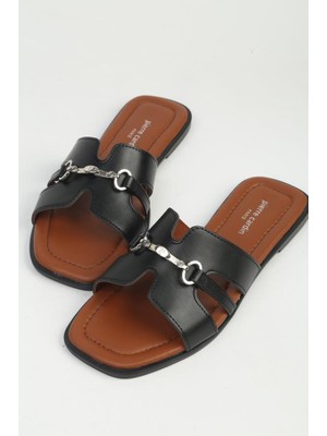 Pierre Cardin Kadın Siyah Terlik PC-55740