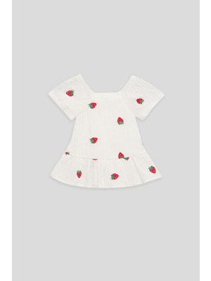 GB Baby BG Store Kız Bebek Desenli Elbise