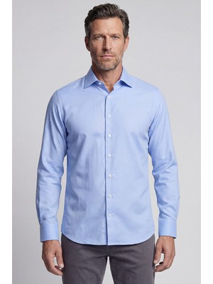 Bisse Erkek Oxford Spor Pamuk Mavi Gömlek GMOK2PB01353_D35
