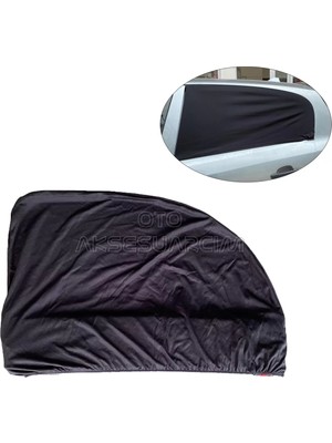 Midas Toptan Home Elastik Oto Yan Cam Bebek Güneşlik Araba Perdesi Sedan Uyumlu 1 Adet