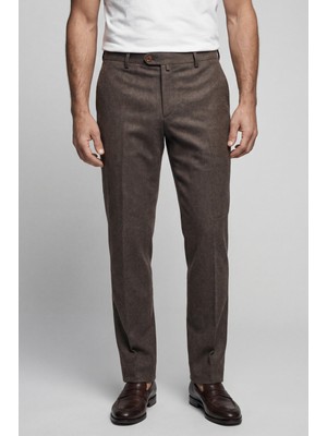 Bisse Vizon Flanel Klasik Pantolon PPNK25K25201_D08