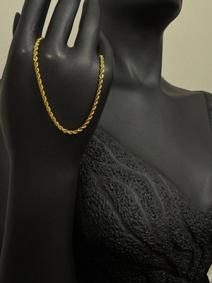 Altın Halat Bileklik