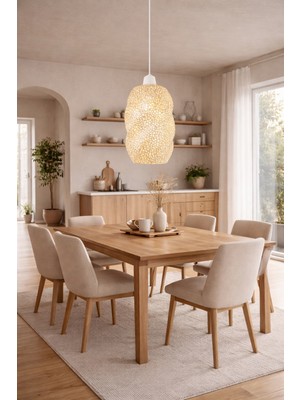 PremiumPort Modern Mesh Sarkıt Avize, Oturma ve Çocuk Odası Için Şık Aydınlatma