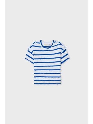 GB Baby Bg Store Kız Bebek Çizgili Tshirt