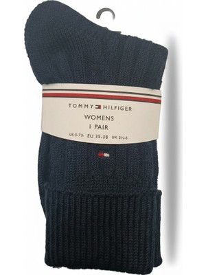 Tommy Hilfiger Th Women Sock 1p Fol Kadın Beyaz Çorap - S701236462001