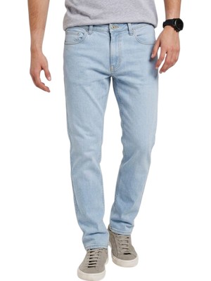 Coupon Erkek Kot Pantolon / Açık Mavi