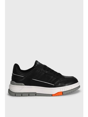 Lufian 112230238 Edwin Siyah Erkek Günlük Sneaker