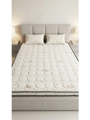 Artex Visco Şilte 150X200 Yer Yatağı Cotton 9 +-1cm cm Ped Yatak Şiltesi Pedi Topper Mattress