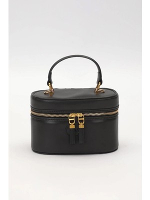 Lale Butik Levidor Premium Deri Askılı Yumuşak Deri Çanta 930308 Siyah